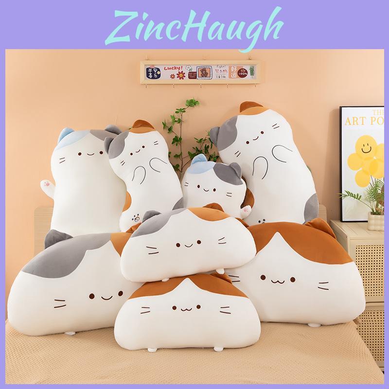 Plush Cat Pillow Large Long Body Office Nap Cushion Girls Gift For Restful Sleep