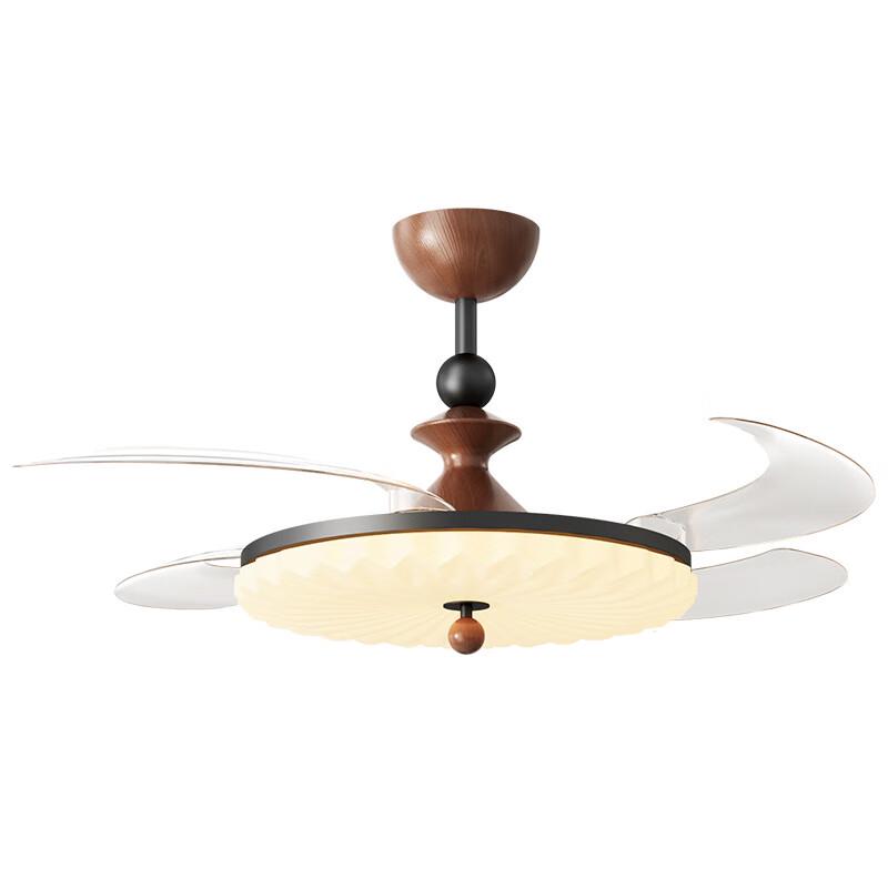 NuFeng Invisible Ceiling Fan Chandelier