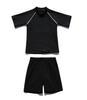 School Swimsuit for Rash School Body Sun Top and Bottom Set UV [growncharm] Kids, Guard, Unisex, Swimsuit, Coverage, Protection, Lined, [UPF50+