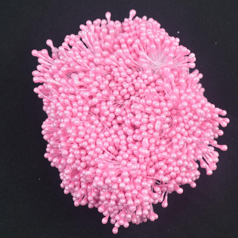 3mm Multicolor Pearlescent Silk Screen Ribbon Flower Stamen Bud