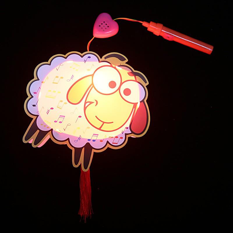 2026 Year of the Horse Spring Festival Children's Handheld Cartoon Lantern Toy