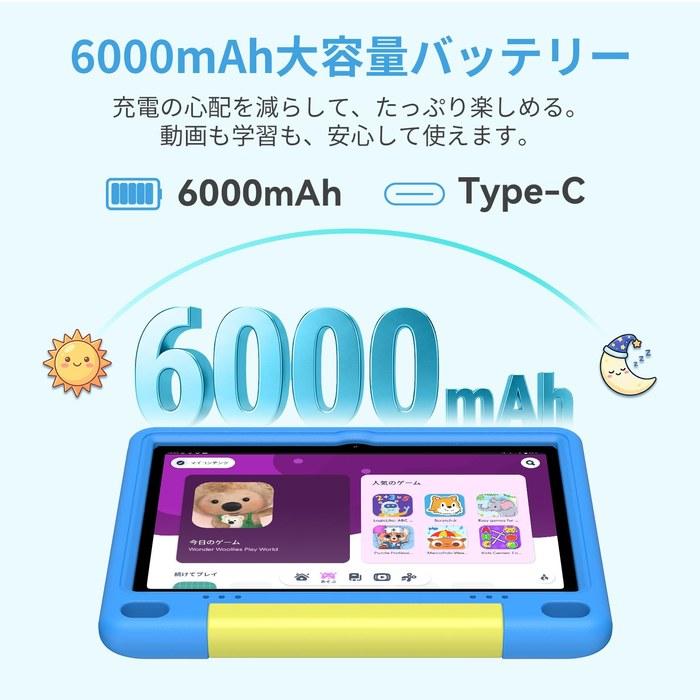 SVITOO Kids Tablet 10 inch Wi-Fi Android16 Purple