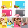 4/6 pieces Flexible Cutting Board for for Meat Fish Vegetables BPA Free Plastic Cutting Board Mat Set Dishwasher Safe