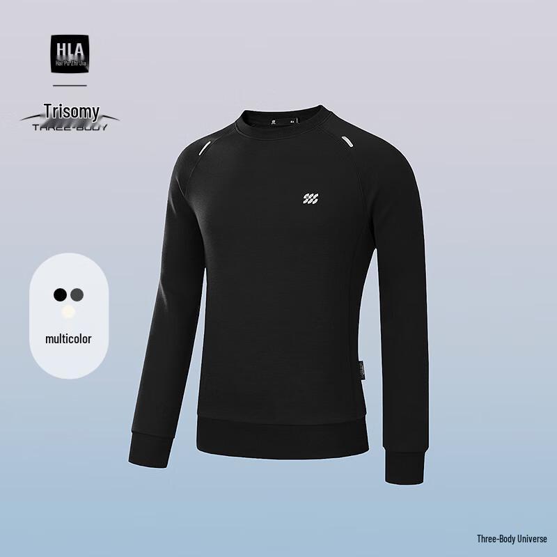 

HLA Men s Three-Body Collaboration Series Round Neck Sweatshirt XL