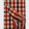 RECLOW BLOCK Tartan Check Muffler RED