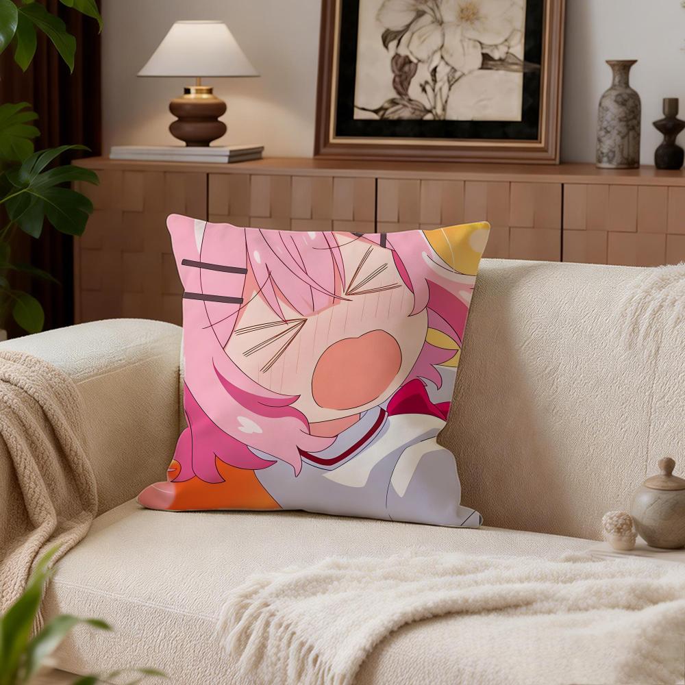 Fantasy Villainess Level 99 Cushion Cover Cushion Cover Set 4Pcs 50X50 45X45 40X40 Pillowcase Decorative Sofa Home Decor