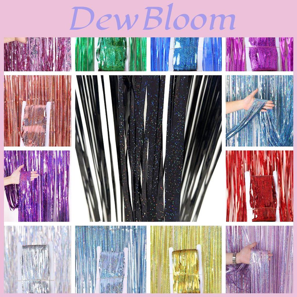 Laser Rain Curtain Create A Romantic Atmosphere At Home With Foil Metal Wire Background