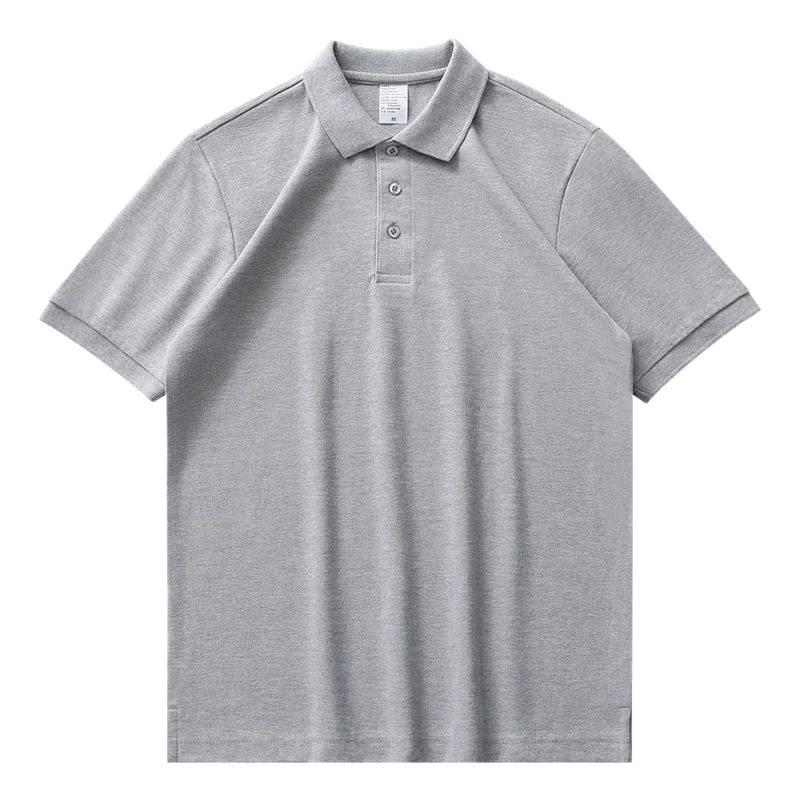 Front Shoulder Polo Shirt, Thin Lapel Polo Shirt, Summer Solid Color Loose Short-sleeved Top Summer Fashion Classic Turn-down Collar Office Polo Shirt