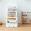 Detachable Slanted Multifunctional Large Capacity Pen Holder, Student Desktop Plastic Storage Creative Pen Holder