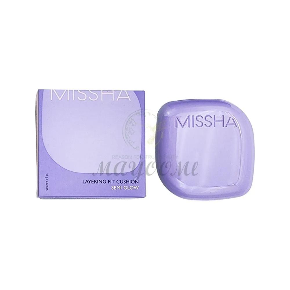 MISSHA Layering Fit Cushion Semi Glow 15g No. 21 Vanilla