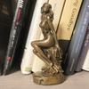 Statuie din Alamă Antică Femeie Sculptură Femei Orientale Decor pentru Casă Ornament de Birou