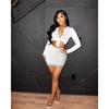 European And American Sexy Hot Girl Super Stretch Tight Fitting Lace Bodycon Mini Skirt Perfect For Nightclub Wear Stylish Short Skirt