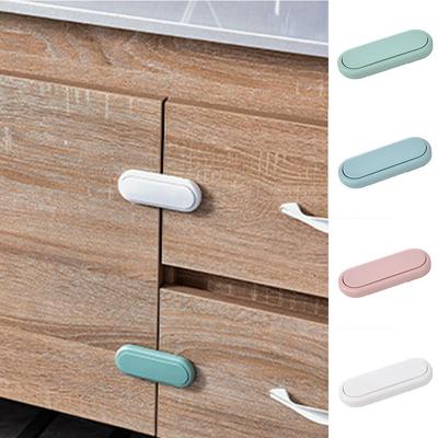 2ks Plastové dětské bezpečnostní zámky Zásuvka Bezpečnostní zámky skříňka