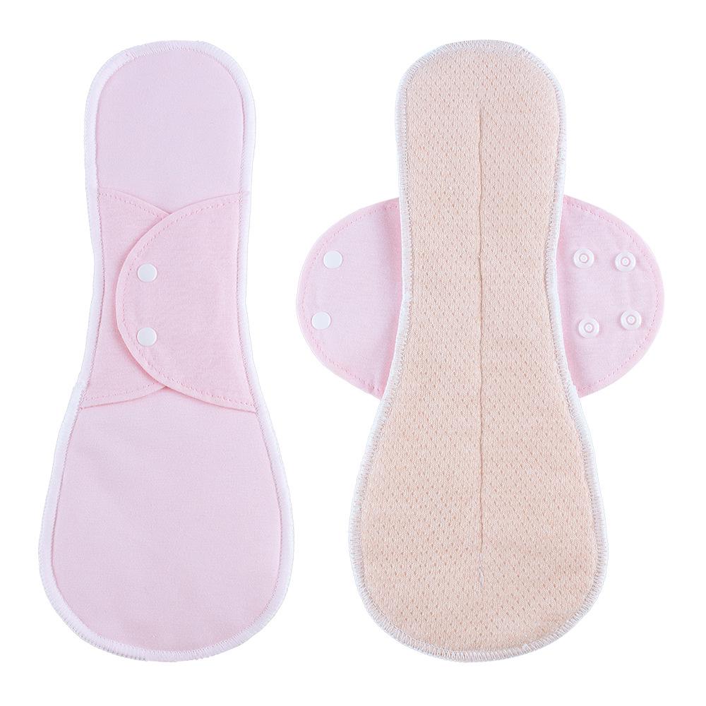 Organic Cotton Washable Sanitary Pads - Skin-Friendly, Plain & Printed, Multiple Sizes