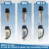 LEONTOOL 50pcs Grease Fitting Cap, Black Brake Bleeder Cap, Car