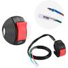 7/8inch Motorcycle Handlebar Switch Control,Universal Mount LED Headlight On/Off Switch with Button for Motorcycle Dirt Bike ATV LED Headlight Light