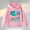 1-8 Years Old Octonauts Children's Hooded Sweatshirt Boys'Sport Shirt Girls' Casual Top Digital Print Autumn/Winter Long-Sleeved