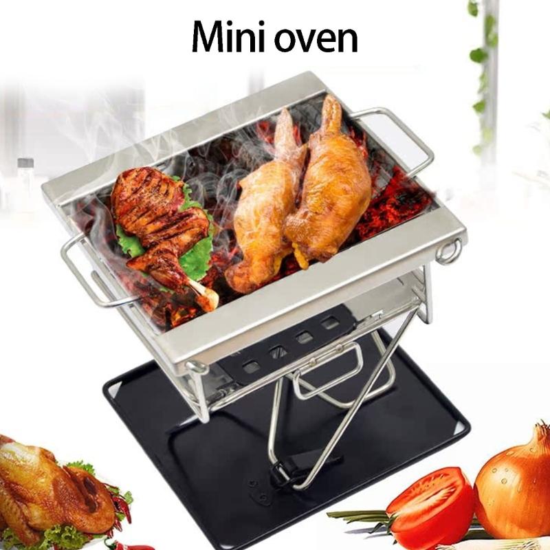 Wind Resistant Outdoor Folding Stove Stable Cooking Performancex When Folded Efficient Combustion Various Setting