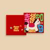 30pcs/set Cute Style Cartoon Red Packets Best Wishes Lucky Money Packets  New Year Celebration