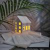 3D House Silicone Molds for Resin Concrete Home House Candle Holder Mold House Shaped Gypsum Mold Table Decorations