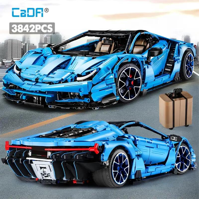 Cada3789 Italian Centennial 1:8 Supercar Model Building Blocks Toys Birthday Christmas Gift