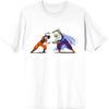 Dragon Ball Z Goku and Piccolo Fusion White Graphic Tee