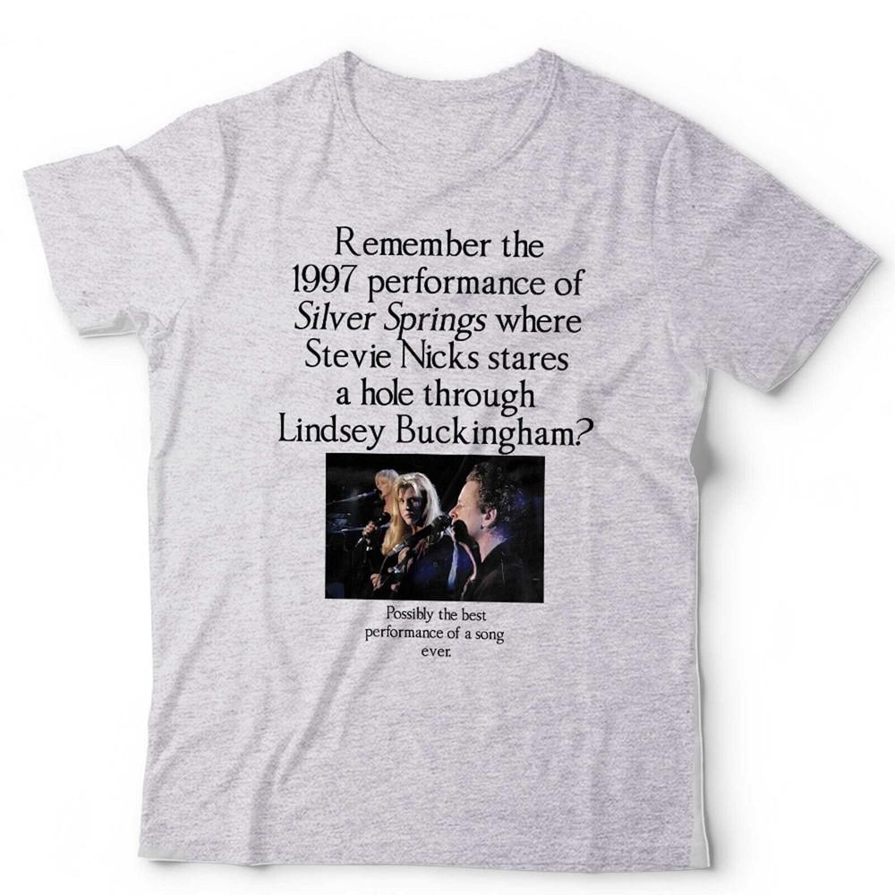 Stevie Nicks TShirt 1997 PerforUnisexce of Silver Springs Unisex Kids Lindsy Buck