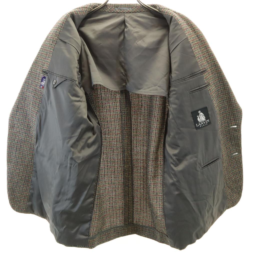 LANVIN 90s Old light tweed tailored jacket M48-35 Multi Men's Used