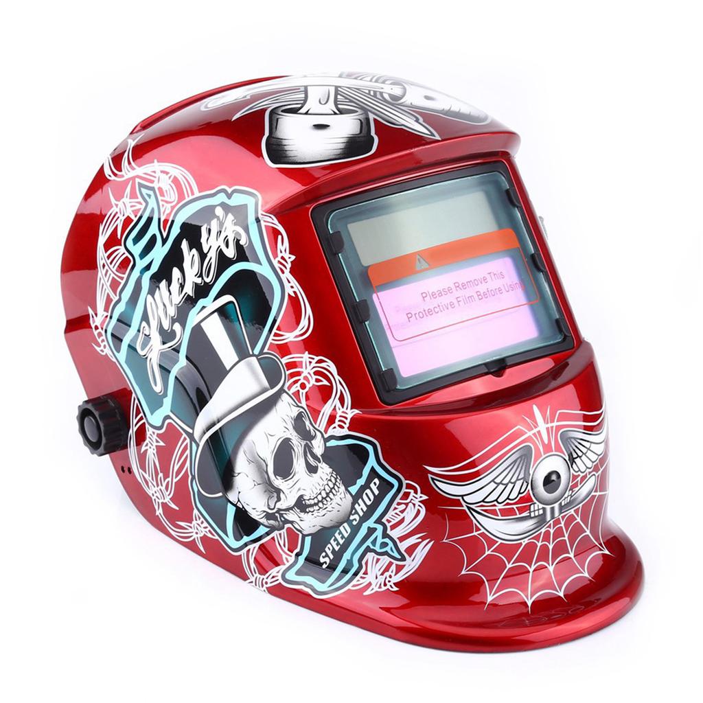 Pro Solar Auto Darkening Welding Helmet Arc Tig Mig Mask Grinding Welder Protecting Tool