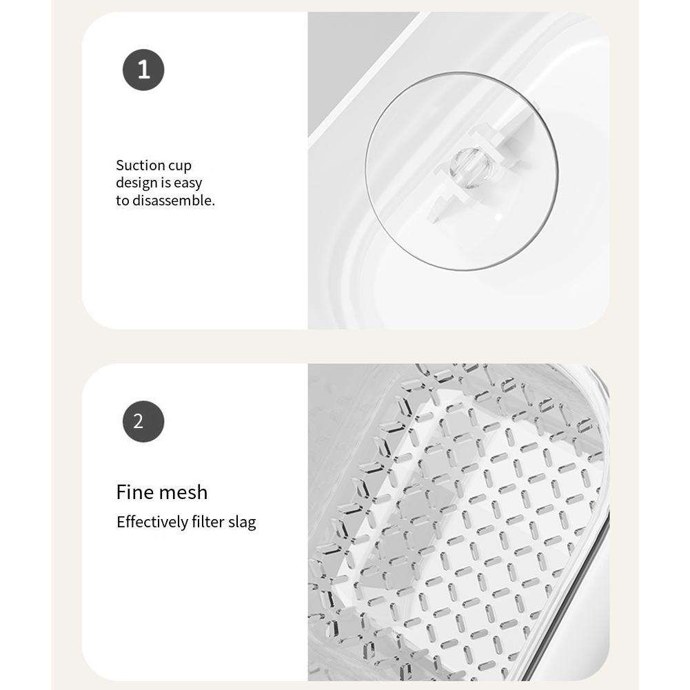 1Pcs Sink Filter Basket Kitchen Sink Strainer Kitchen Food Waste Filter Multifunctional Fruit Vegetables Cleaning Strainer