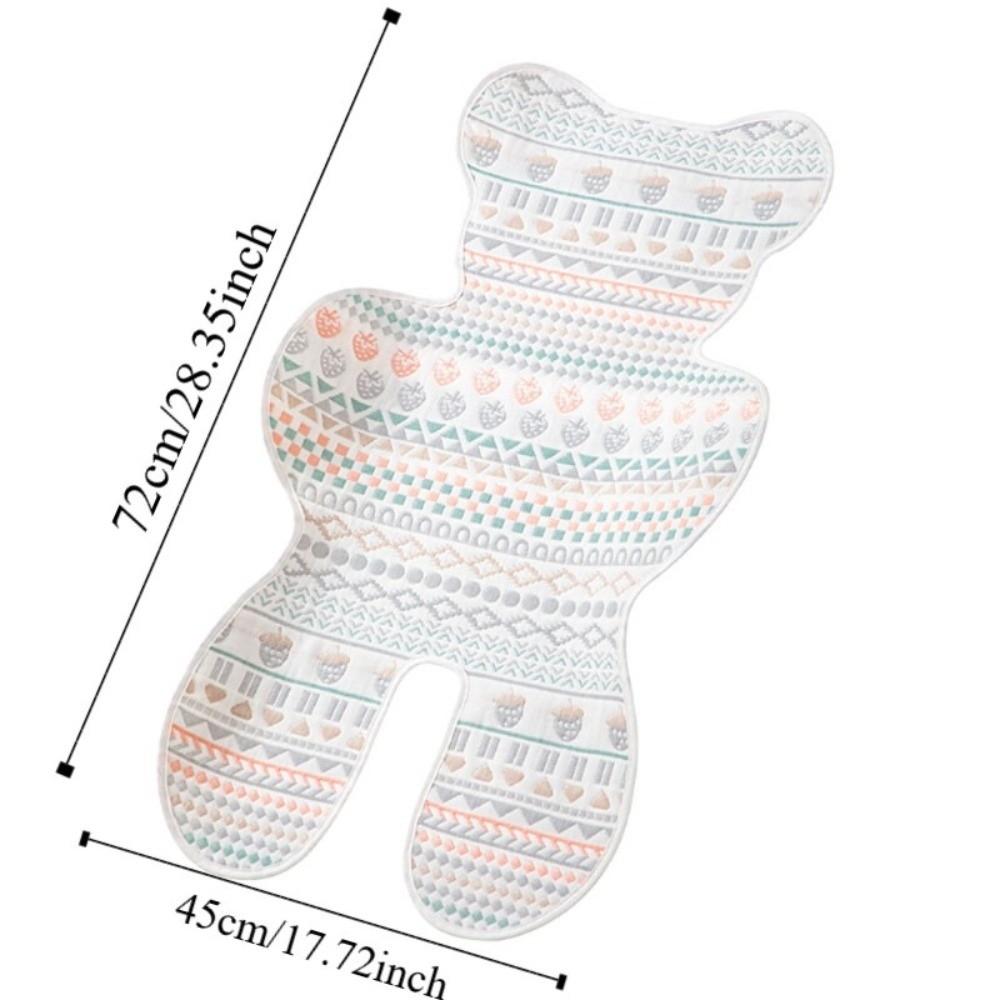 Soft Baby Stroller Cushion Breathable Dining Chair Trolley Mat Pushchair Car Mat  Trolley Mat