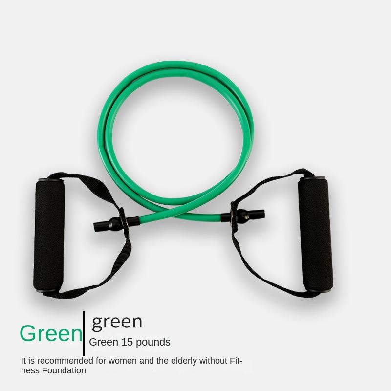 5 Levels Elastic Band Yoga Pull Rope Elastic Gym Fitness Exercise Tube Band with Handles for Home Workouts Strength Training