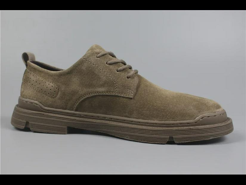 Herrskor i Retro Brittisk Stil i Läder - Vårutgåva