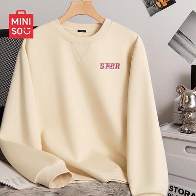 Men's Retro Round Neck Sweatshirt
