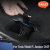 For Tesla Model Y Juniper 2025 Trunk Lid Handle Rope Nylon + ABS Rear Trunk Lid Front Rear Auxiliary Handle Accessories