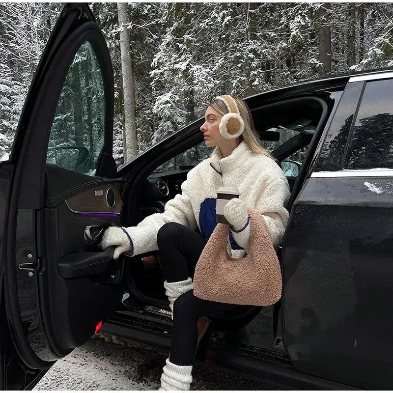 Căști pentru urechi, moale, mai încălzite de iarnă, căști pentru urechi, de pluș, pentru femei, bărbați, pliabile, de culoare solidă, căști pentru urechi, în aer liber, cu protecție împotriva frigului