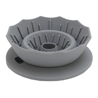 Goteador de Café Pour Over Silicona de Grado Alimenticio Plegable Portátil Filtro de Café de Preparación Manual Gris
