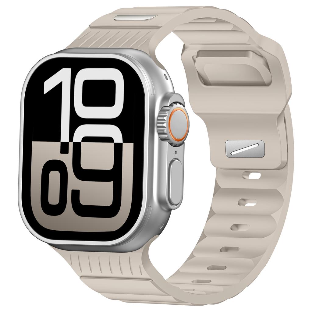 Night Glowing Sport Silicone Strap Correas Bracelet For Apple Watch Ultra Band for iWatch 42mm 44mm 45mm 46mm 49mm Watch Series 11 10 9 8 7 6 5 SE3