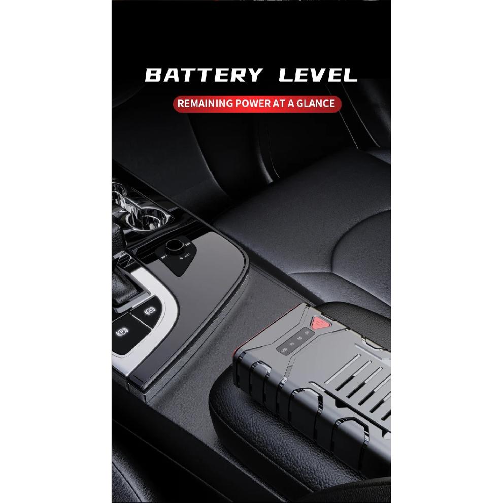 12V 800A Car Battery Jump Starter,Portable Jump Starter Battery Pack,Battery Booster,Jumper Cables for 6.0L Gas and 3.0L Diesel