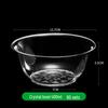 Jinwuyuan Disposable Plastic Crystal Bowl Set