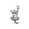 Charms Cat Pendants Heart Alloy Crafts For DIY Jewelry Making Accessories