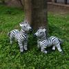 Simulated Zebra Plush Doll Creative Animal Doll Decoration Home, Living Room Decoration Children's Festival Gift