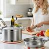 Non-Slip Oil-Resistant Place Mat Anti-scalding Pot Lid Storage Mat Pot Holder  Home Organizer