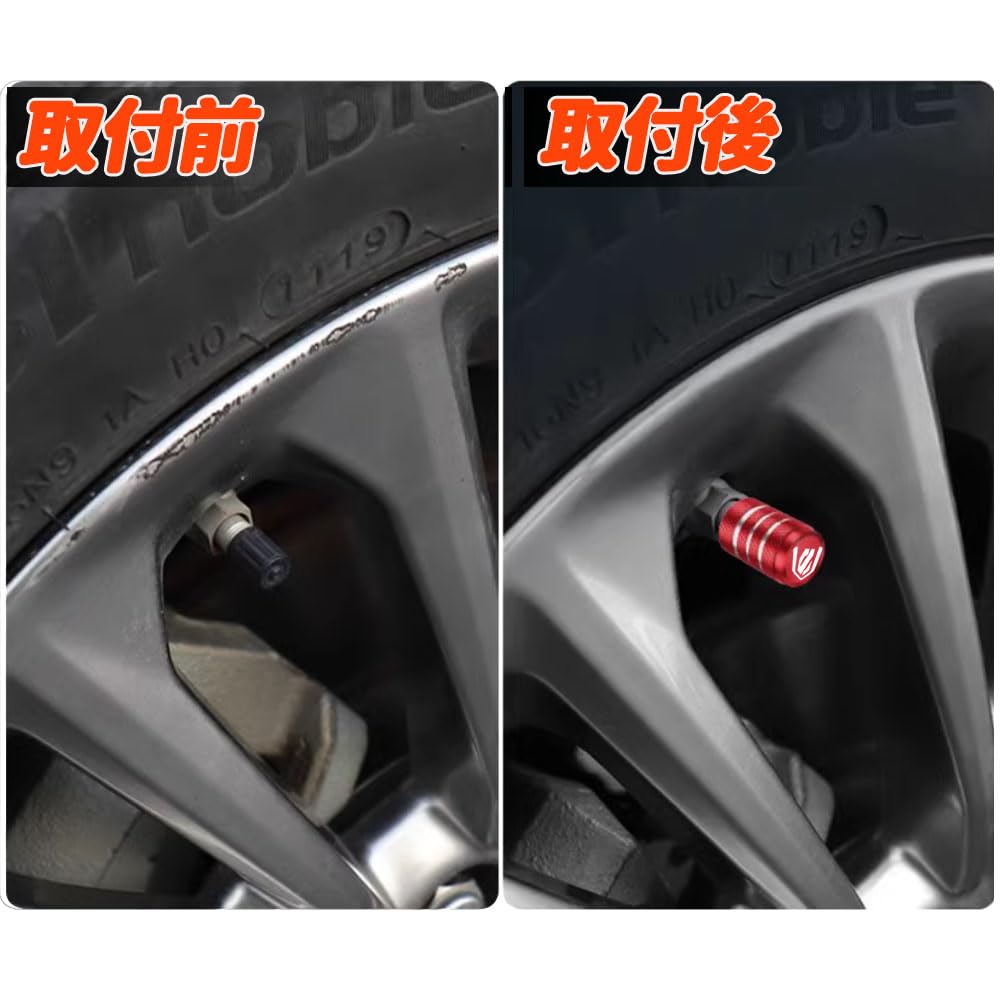 KOKATO Alphard 20 Series 30 Series 40 Series Aluminum Valve Cap Tire Valves Air