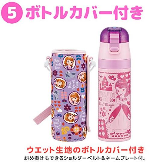 Skater Direct Drinking Stainless Steel Water with Bottle Toy Story 17 KSDC4 Bottle, 470ml, Cover, Disney,