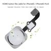 Home Button Replacement Touch ID Sensor Key   Cable for  6S/6S Plus HOME Button Black