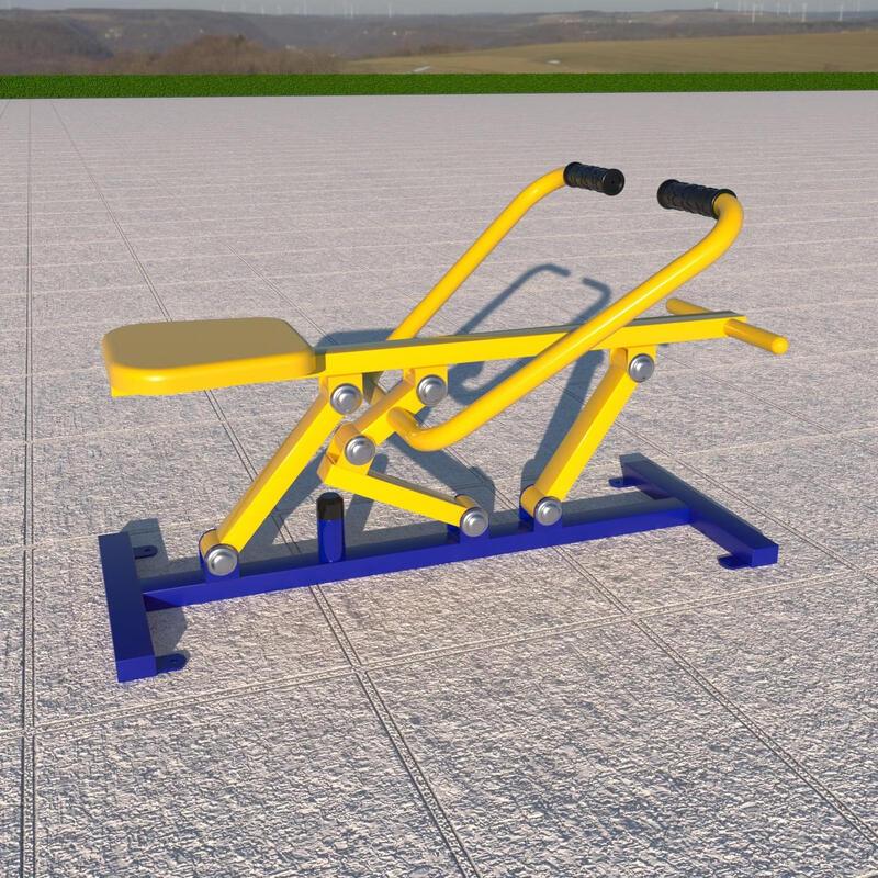 ZLIII Outdoor Rowing Machine