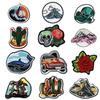 Skull & Reaper's Blade Embroidered Patches: Mix & Match for Clothes and Bags