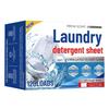 Portable Laundry Tablets Concentrated Stain Removal Instant Bubble Tablets Fresh Linen Scent Household Laundry Paper