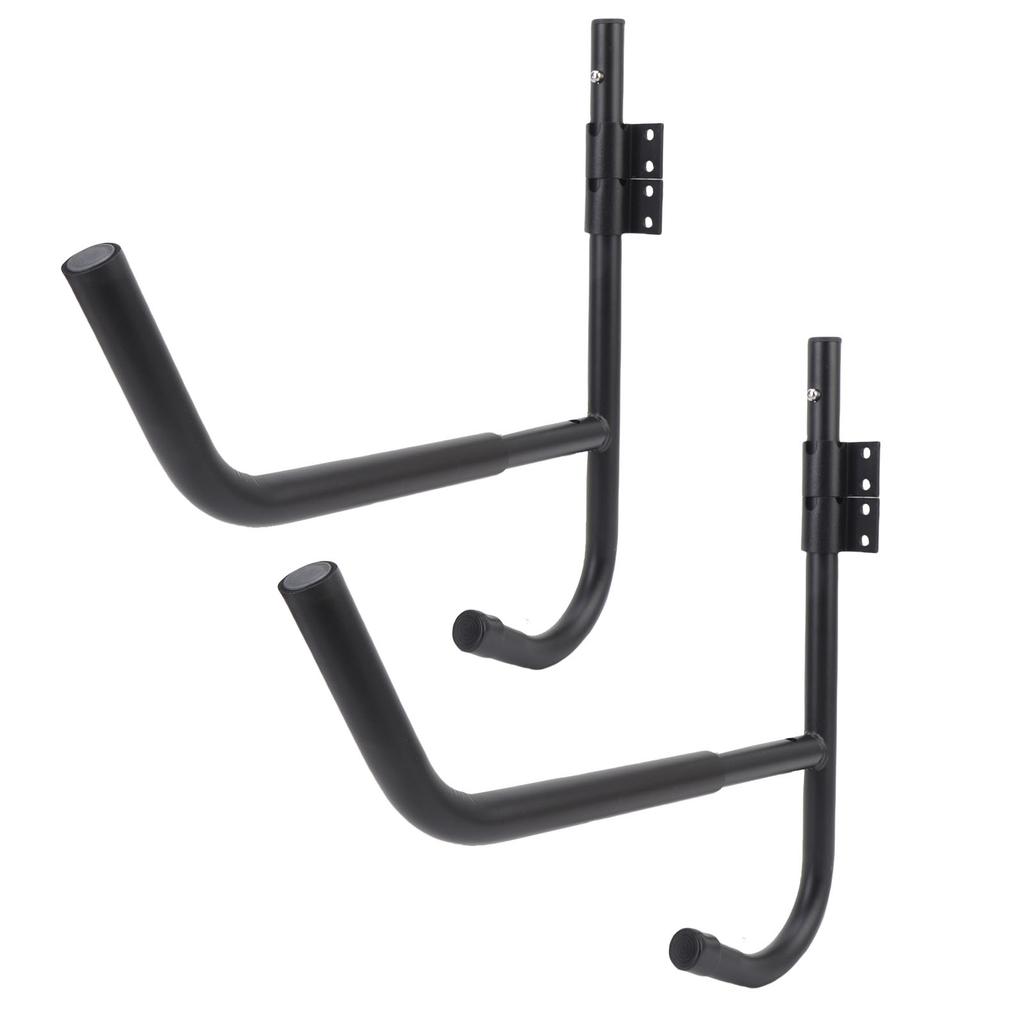 Wall Mount Kayak Storage Rack 90 Degree Rotation Garage Canoe Hanger Hooks for Any Sized Kayaks Canoes Boat Black